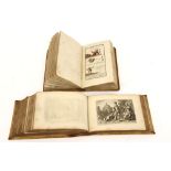 lot of two antique picture Bibles: - one published by Nicolaes Visscher with 144 (?) numbered