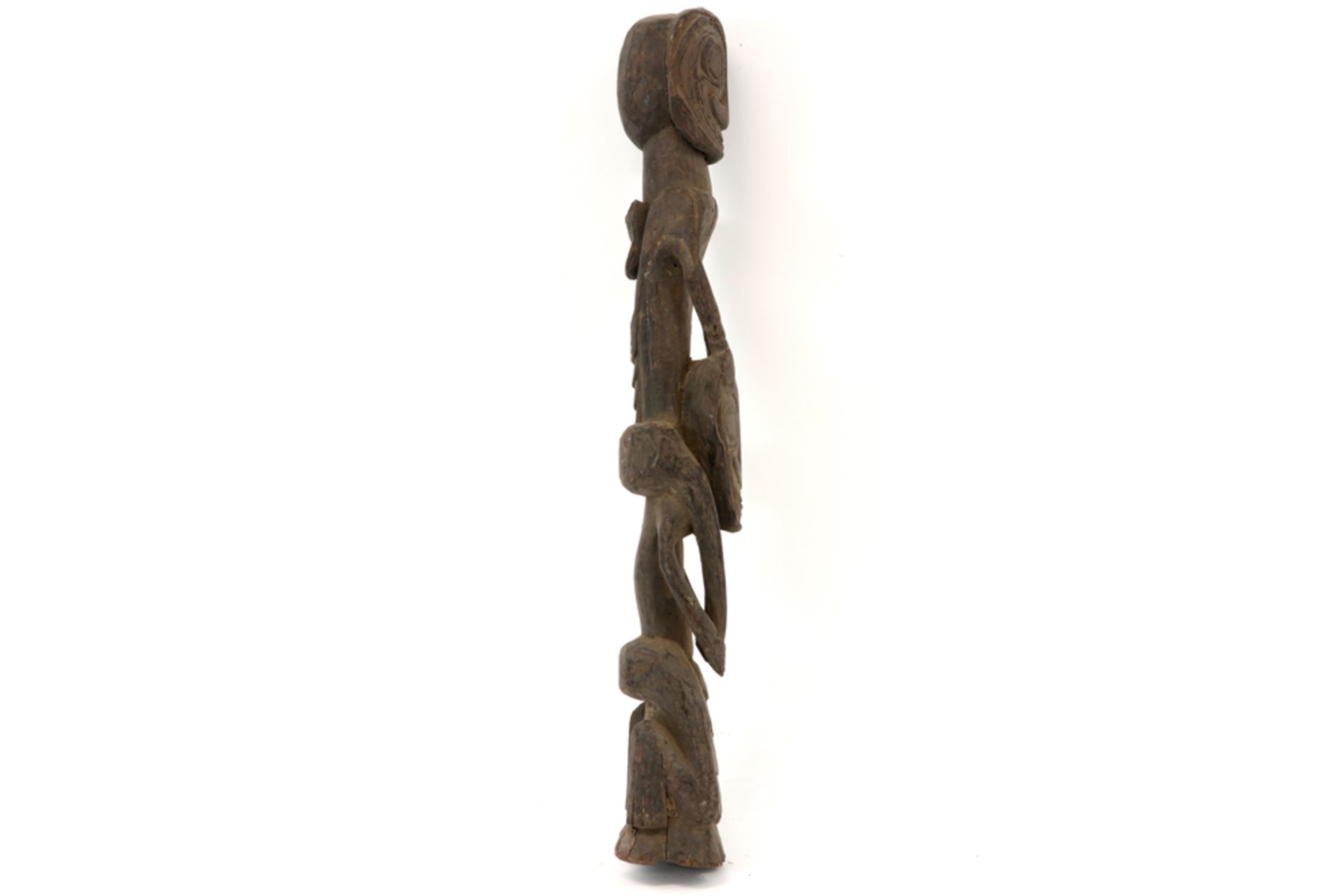 Papua New Guinean Sepik spirit sculpture in wood ||PAPOEASIE NIEUW - GUINEA - SEPIK houtsculptuur - Image 3 of 3