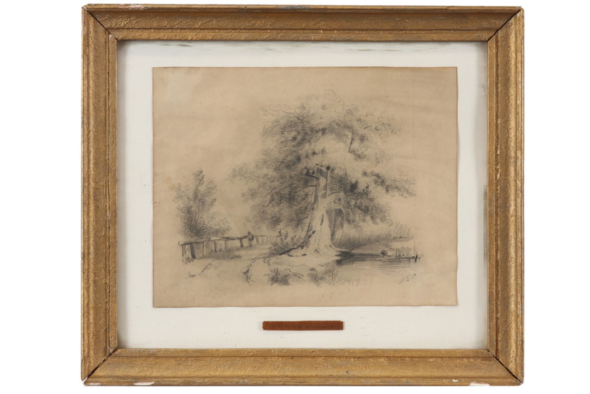 three drawings attributed to Ferdinand De Braekeleer ||DE BRAEKELEER FERDINAND (1792 - 1883) drie - Bild 2 aus 4