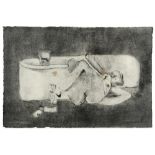 Christian Rolet signed drawing in charcoal - dated (19)52 ||ROLET CHRISTIAN (° 1945)