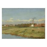 19/20th Cent. Belgian oil on canvas - signed Eugène Laermans ||LAERMANS EUGENE (1864 - 1940)