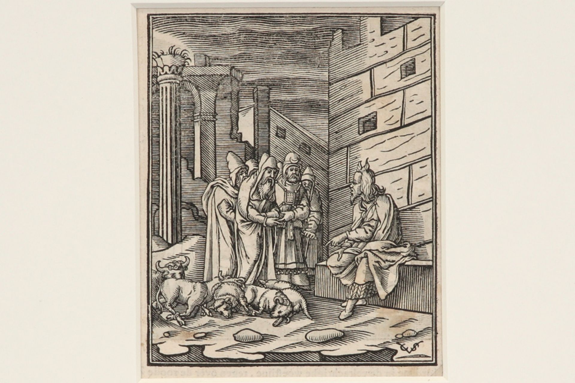 12 woodcuts by Christophe Van Sichem ||VAN SICHEM CHRISTOPHE (1580 - 1658) Reeks van 12 houtsnedes - Image 3 of 12
