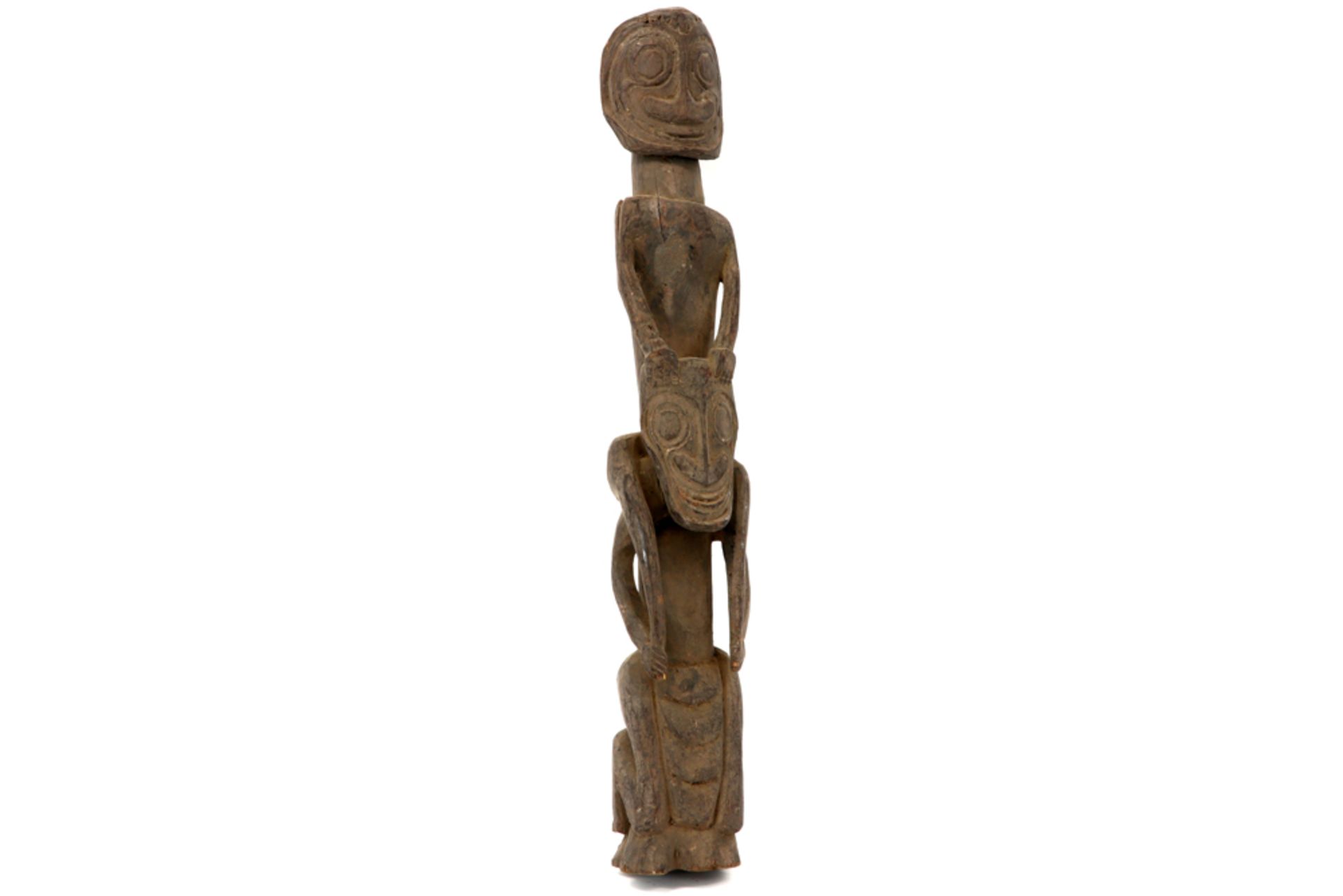 Papua New Guinean Sepik spirit sculpture in wood ||PAPOEASIE NIEUW - GUINEA - SEPIK houtsculptuur