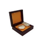 Chinese stamp set with a small box for wax and a case for stamp stones ||20ste eeuwse Chinese
