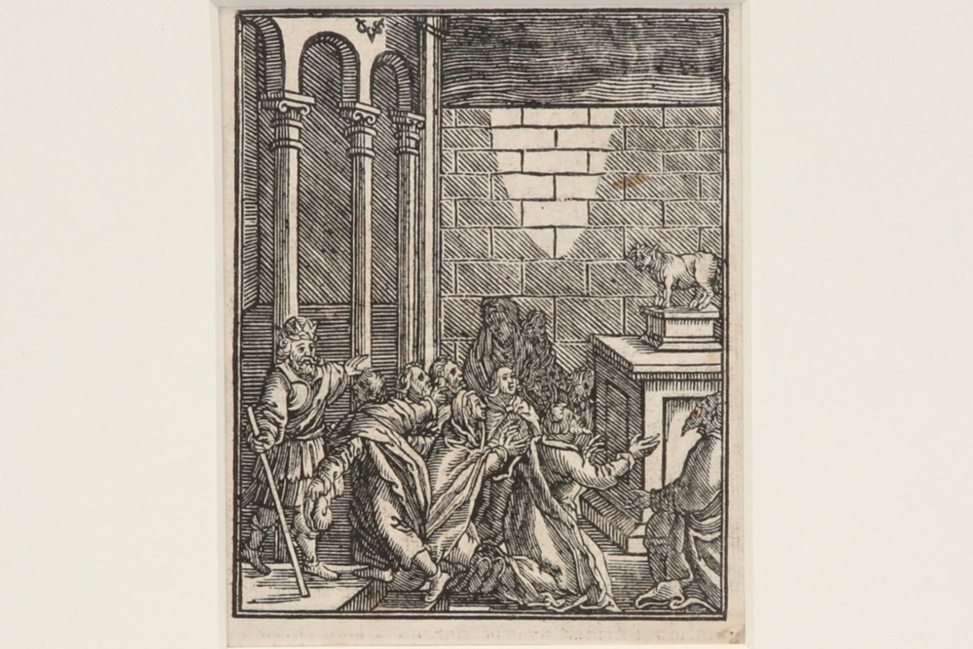12 woodcuts by Christophe Van Sichem ||VAN SICHEM CHRISTOPHE (1580 - 1658) Reeks van 12 houtsnedes - Image 4 of 12