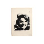 rare Andy Warhol "Jackie (Kennedy)" screenprint on Arches to be dated in 1964 presumably a proof