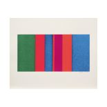 20th Cent. Belgian abstract screenprint in colors - signed Victor Noël and dated (19)71 ||NOËL