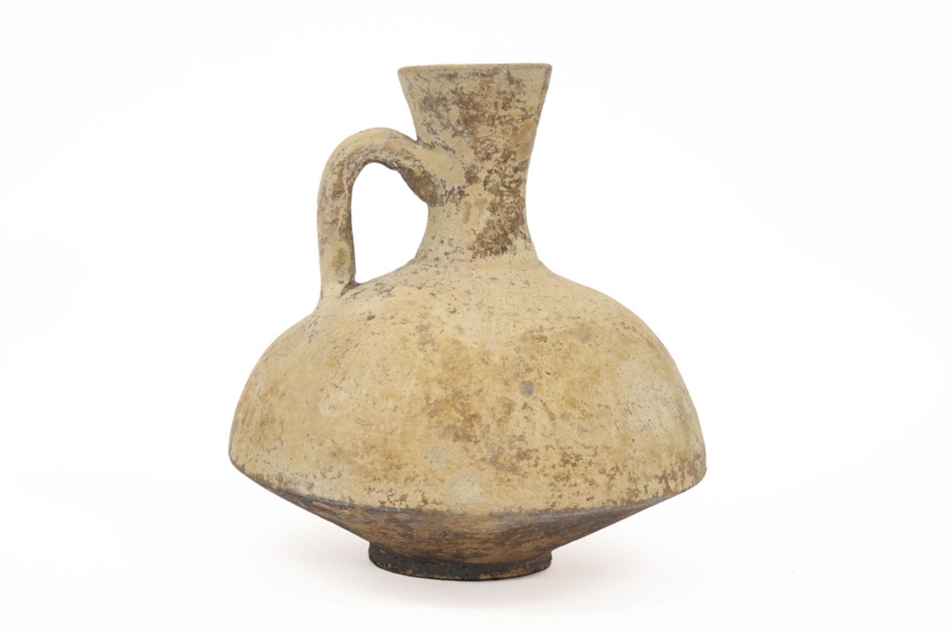 2nd/3d Ancient Rome pitcher in earthenware ||OUD-ROME - 2° tot 3° EEUW typische kruik in aardewerk -