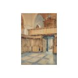 19th/20th Cent. Belgian aquarelle - signed Louis Charles Crespin || CRESPIN CHARLES LOUIS (1859 -