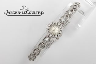 seventies' vintage Jaeger-LeCoultre marked ladies' wristwatch at that time famous as the smallest