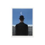 René Magritte lithograph printed in colors after the painting from 1955 - with atelier stamp by