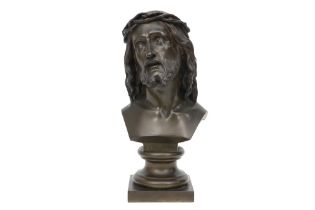 antique sculpture in bronze - signed Célestin A. Calmel || CALMEL CÉLESTIN ANATOLE (1822 - 1906)