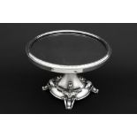 small antique Dutch tazza in Van Kempen & zoon signed and marked silver || VAN KEMPEN & ZOON