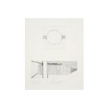 Roger Raveel signed print with two etchings || RAVEEL ROGER (1921 - 2013) print met twee etsen n°