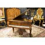 antique French "Erard Paris" marked grand piano in rose-wood with serial number 67019 || ERARD -