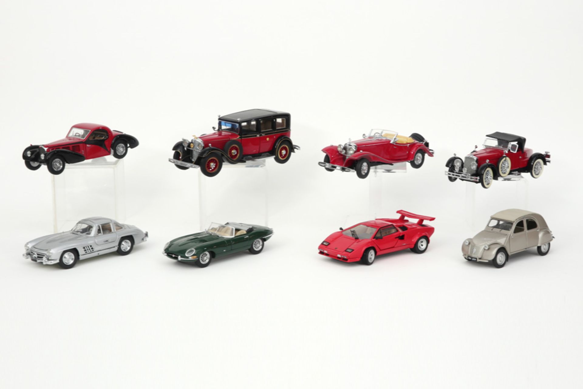 collection of miniature cars - with information || Collectie van 8 miniatuurautootjes - met info - Image 2 of 2