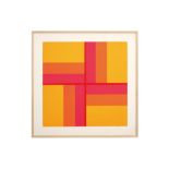 20th Cent. Belgian abstract screenprint - signed Victor Noel and dated 1971 || NOEL VICTOR (1916 -