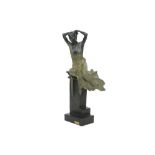 20th Cent. Antoni Miro signed sculpture in bronze - with foundry mark and (19)91 date sold with a