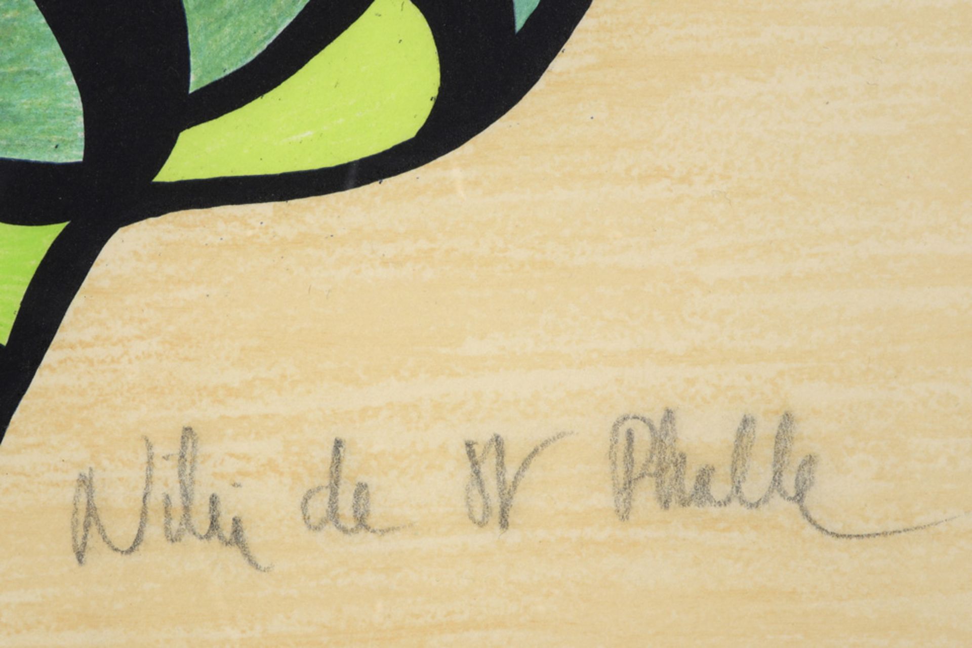 Niki de St-Phalle signed lithograph printed in colors || DE SAINT-PHALLE NIKI (1930 - 2002) - Image 2 of 3