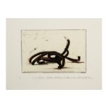 Bernar Venet signed and titled print || VENET BERNAR (° 1941) print n° 9/30 getteld "Combinaison