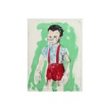 Jim Dine signed "Pinocchio" lithograph printed in colors - dated 2011 || JIM DINE (° 1935)