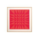 20th Cent. Belgian abstract screenprint - signed Victor Noel and dated 1971 || NOEL VICTOR (1916 -