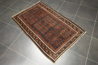 Afghan (dozar) rug in wool on wool || Afghaanse dozar in wol op wol - 202 x 128