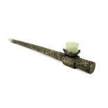 Chinese opium pipe || Chinese opiumpijp - lengte : 39 cm