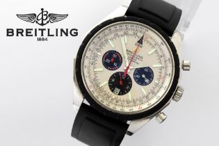 completely original Breitling marked automatic "Chronomatic and Chronometre Special Edition" 49