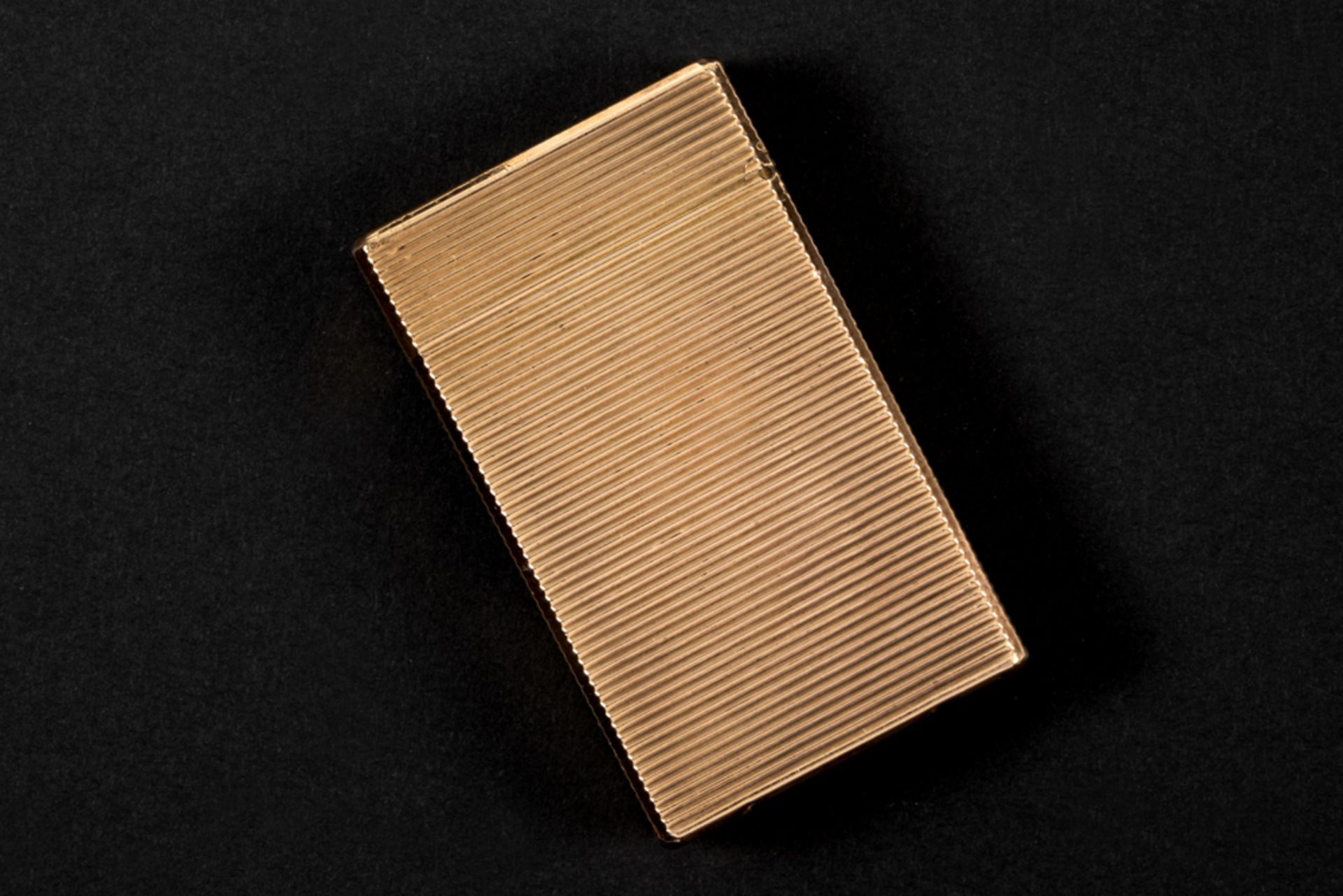 vintage S.T. Dupont marked lighter || Vintage aansteker met kast in vermeil, gemerkt S.T. Dupont - Image 3 of 4