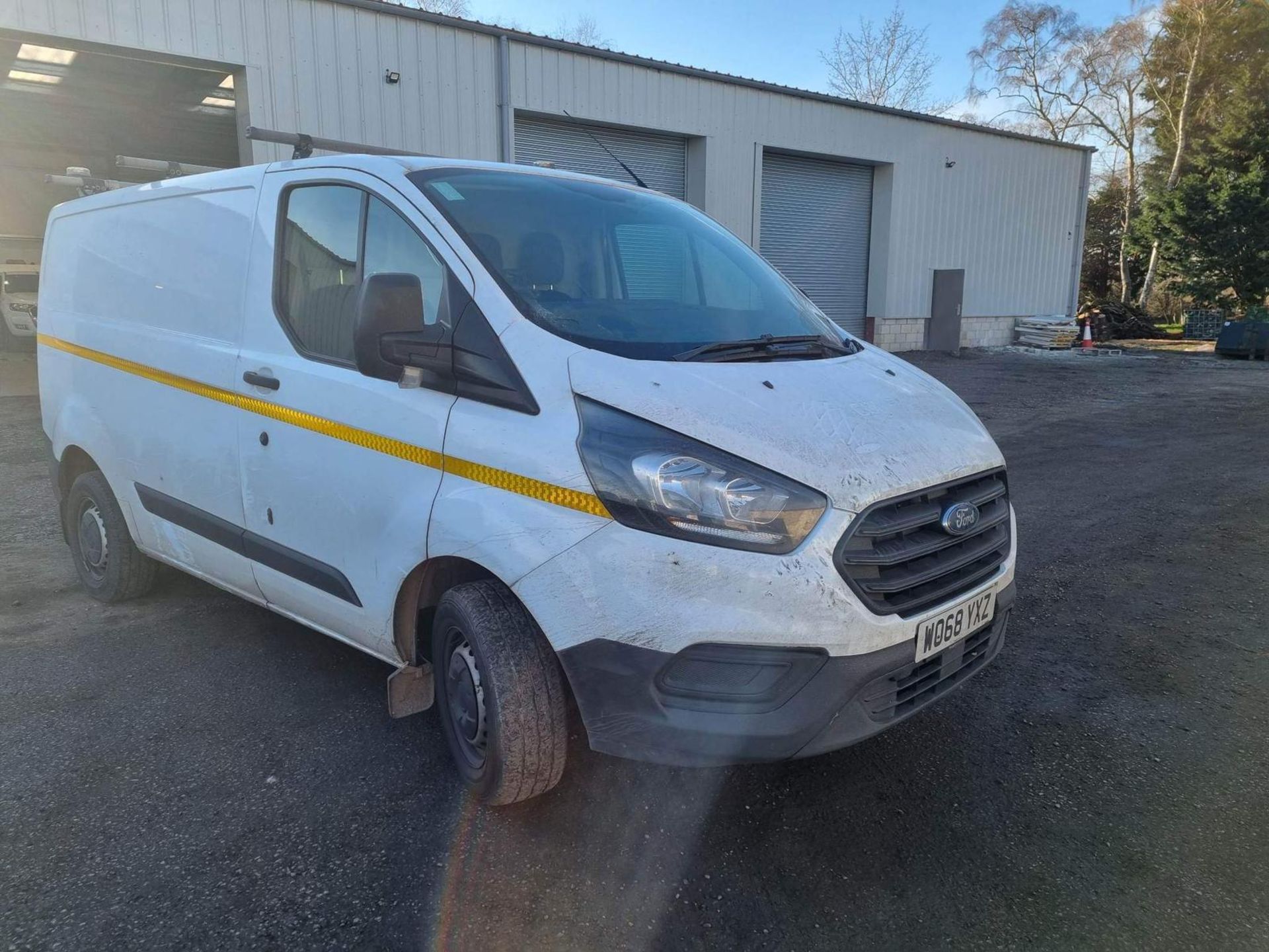 2019 68 FORD TRANSIT CUSTOM PANEL VAN - EURO 6 - 76K MILES - PLY LINED