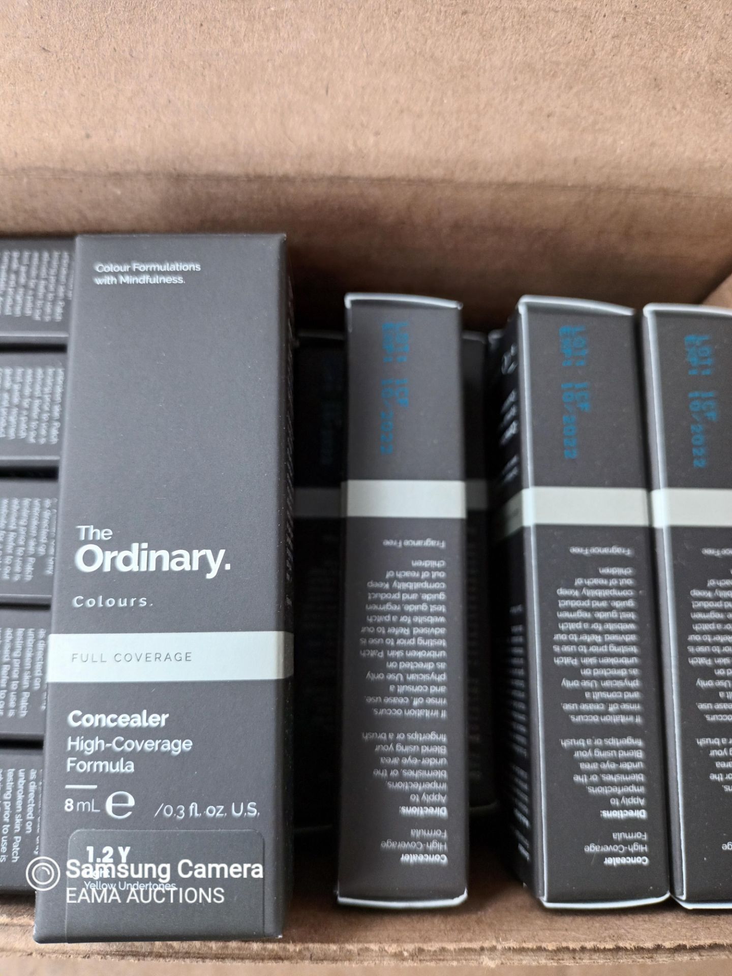 Approx 1800 x Brand New The Ordinary Full Coverage Concealer - 10 boxes of 180 concealers