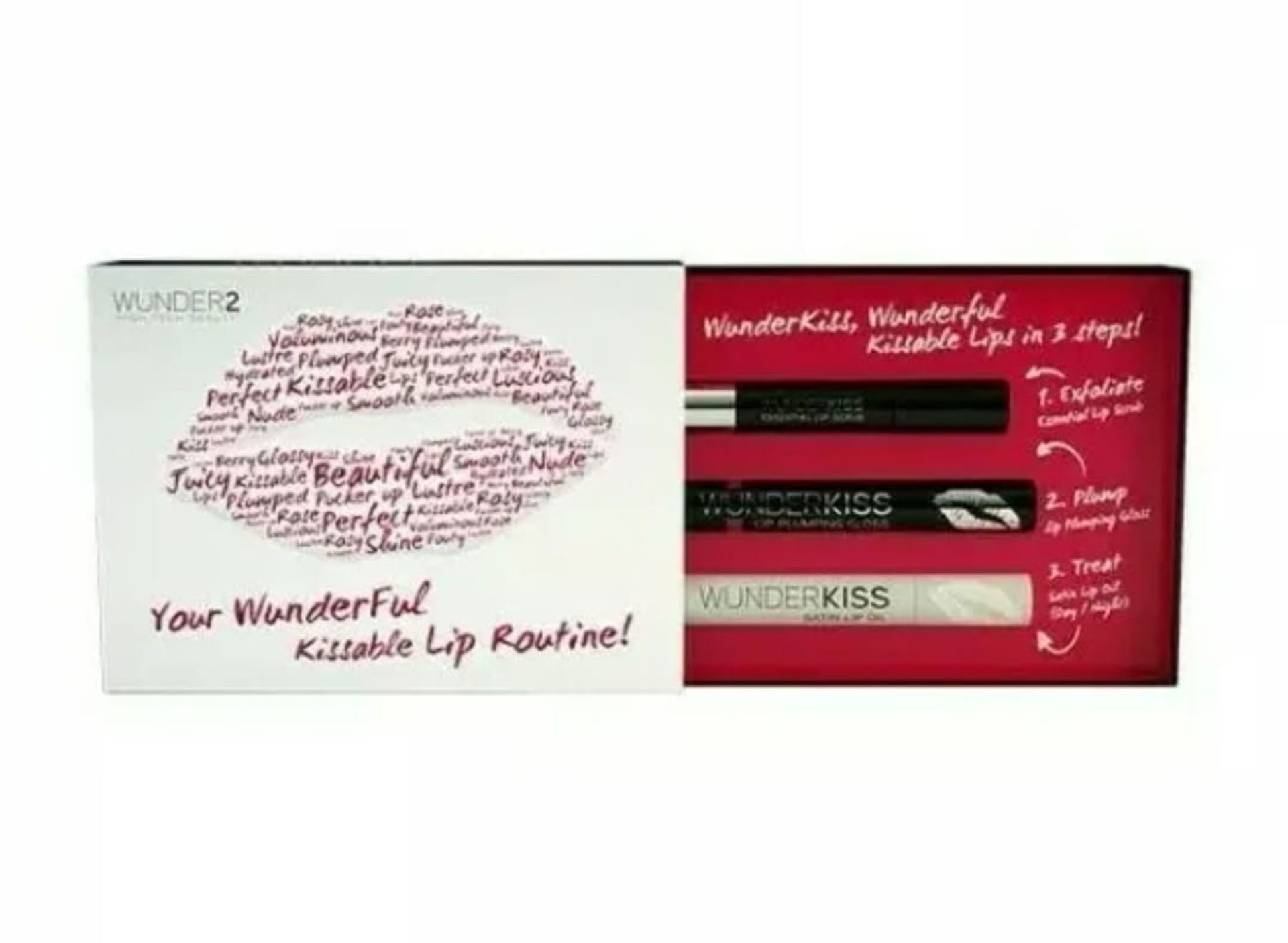 50 x WUNDER2 Lip Kit Gift Set - Rrp £37.95 each - 100% Genuine - Bild 3 aus 4