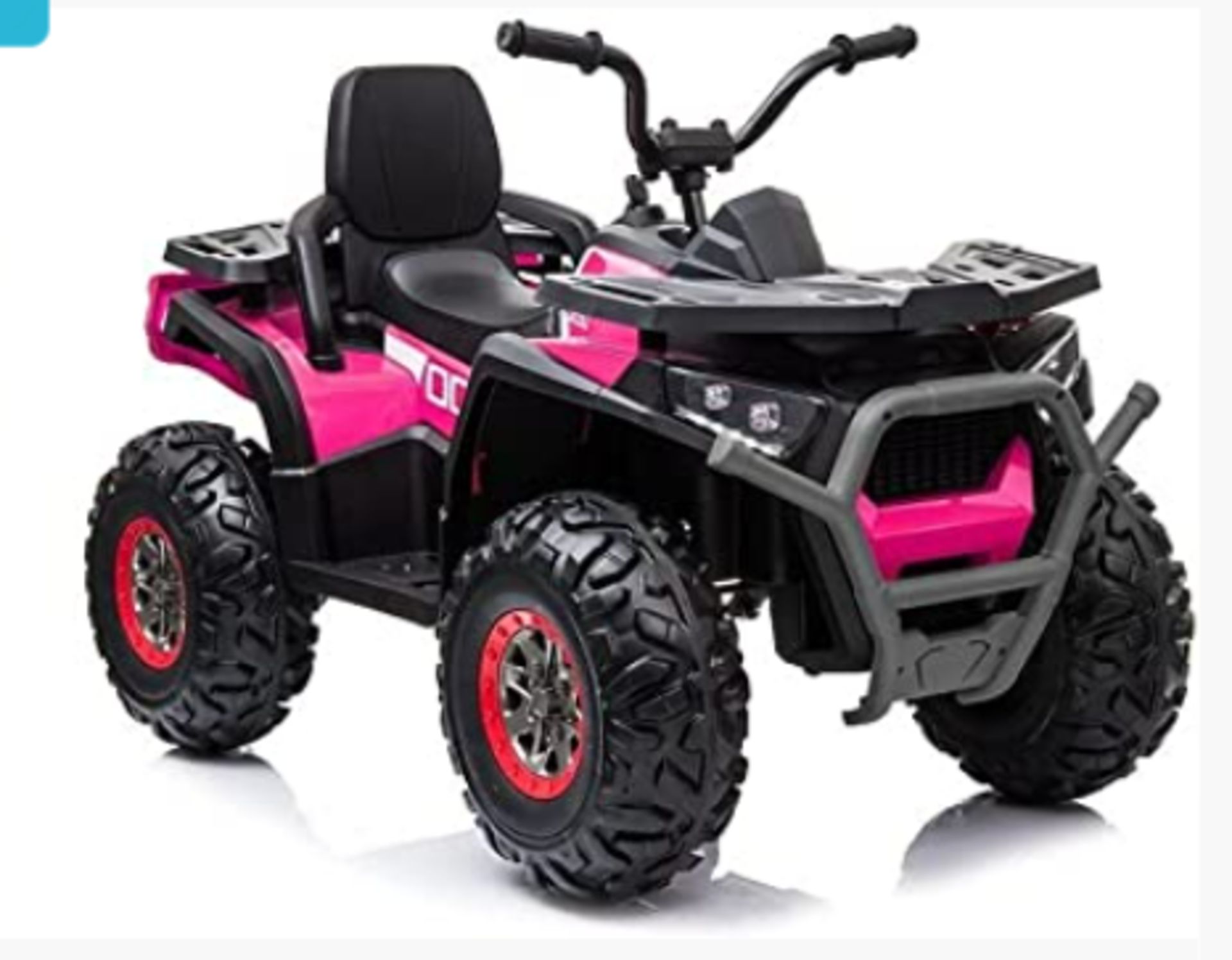 Brand New Ride On Childs Quad Bike 12v with Parental Remote Control - Pink