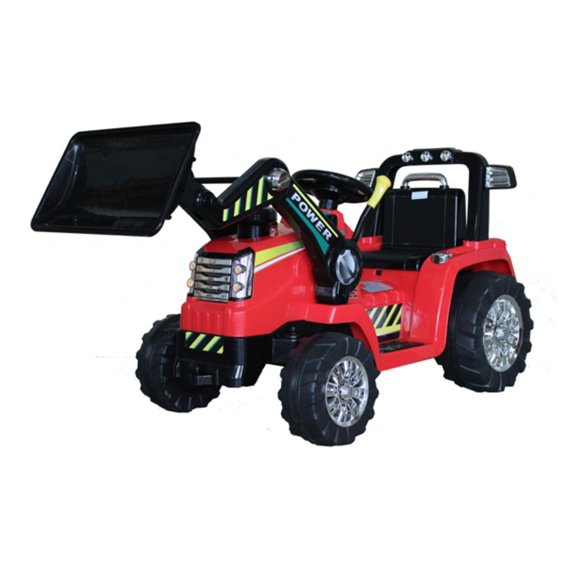 Brand New Ride On Farm Tractor 12v with front loader - Red - Image 2 of 2