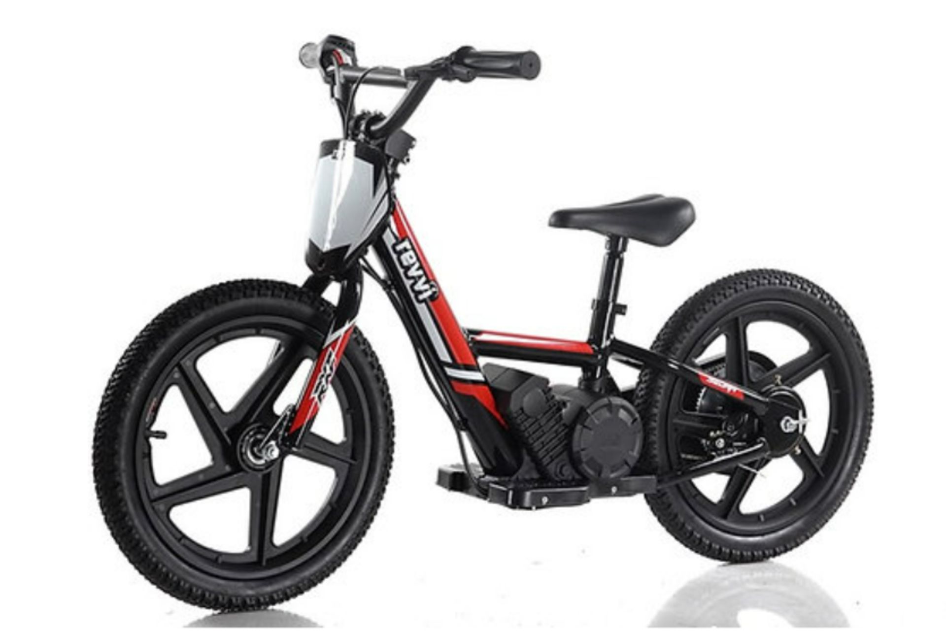 BRAND NEW Revvi 16" Electric Kids Balance Bike - Red - Image 11 of 15