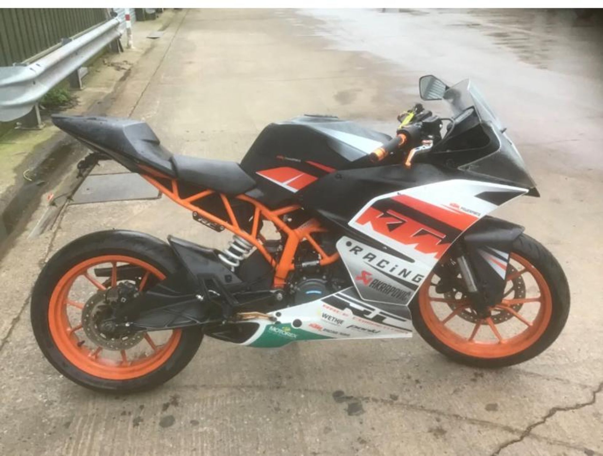 KTM RC125cc Motorcycle - 66 plate - 8303K on the clock - GF66 MXG - Image 6 of 7