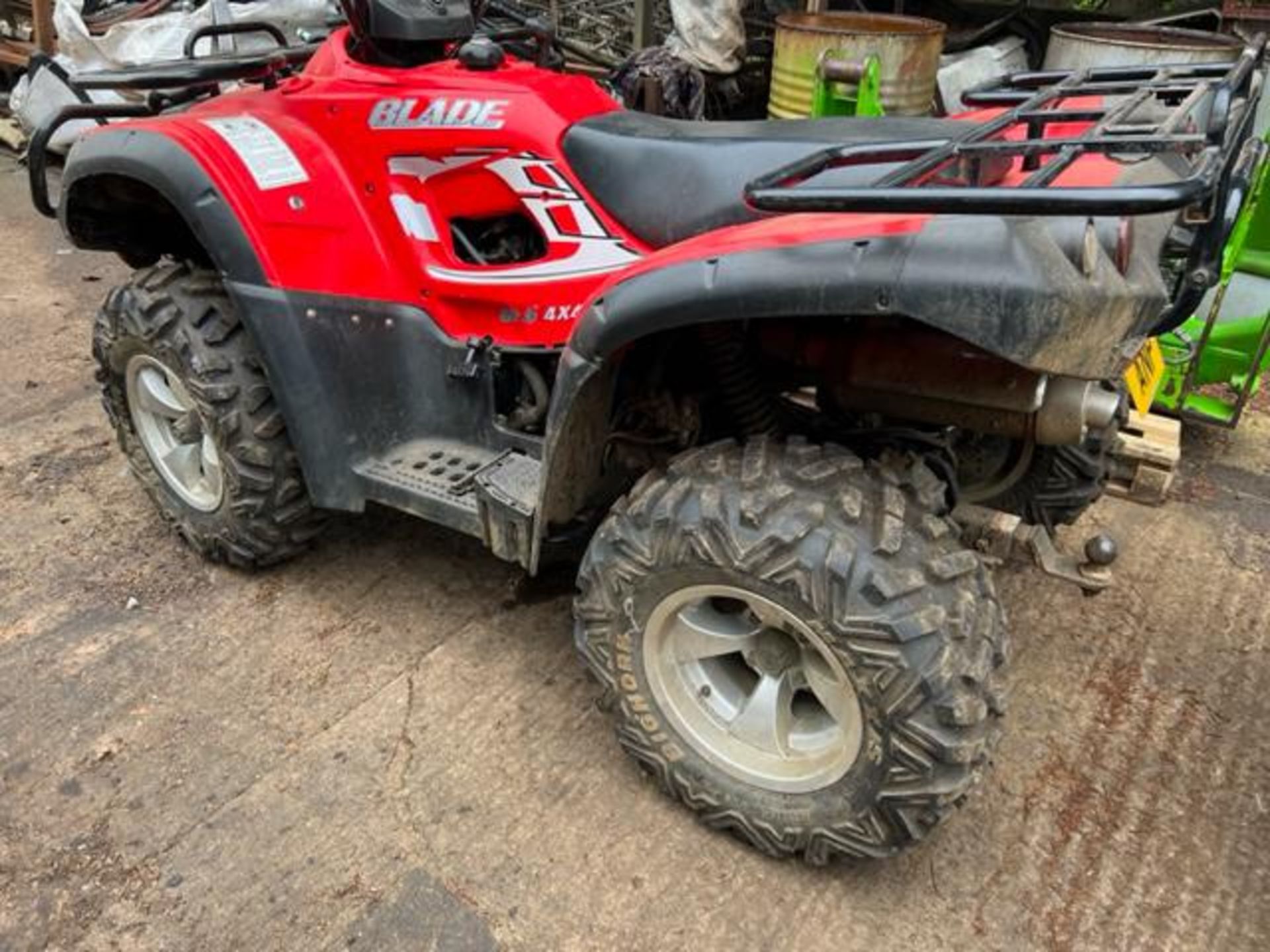 2009 TGB BLADE 425 QUAD BIKE- doesn’t start - sold as seen - v5 present - Image 3 of 6