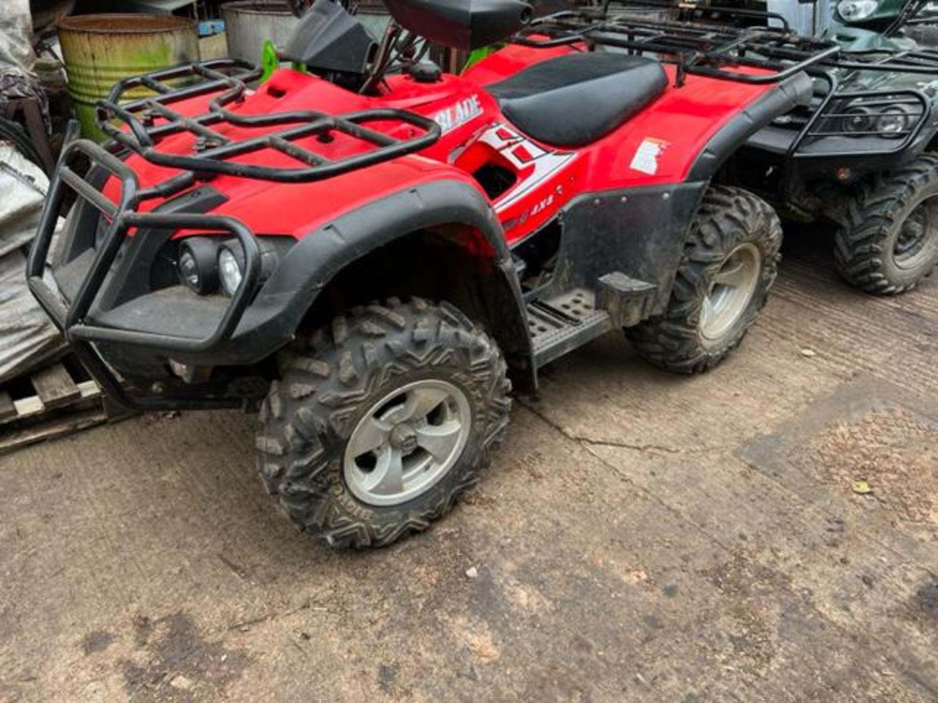 2009 TGB BLADE 425 QUAD BIKE- doesn’t start - sold as seen - v5 present