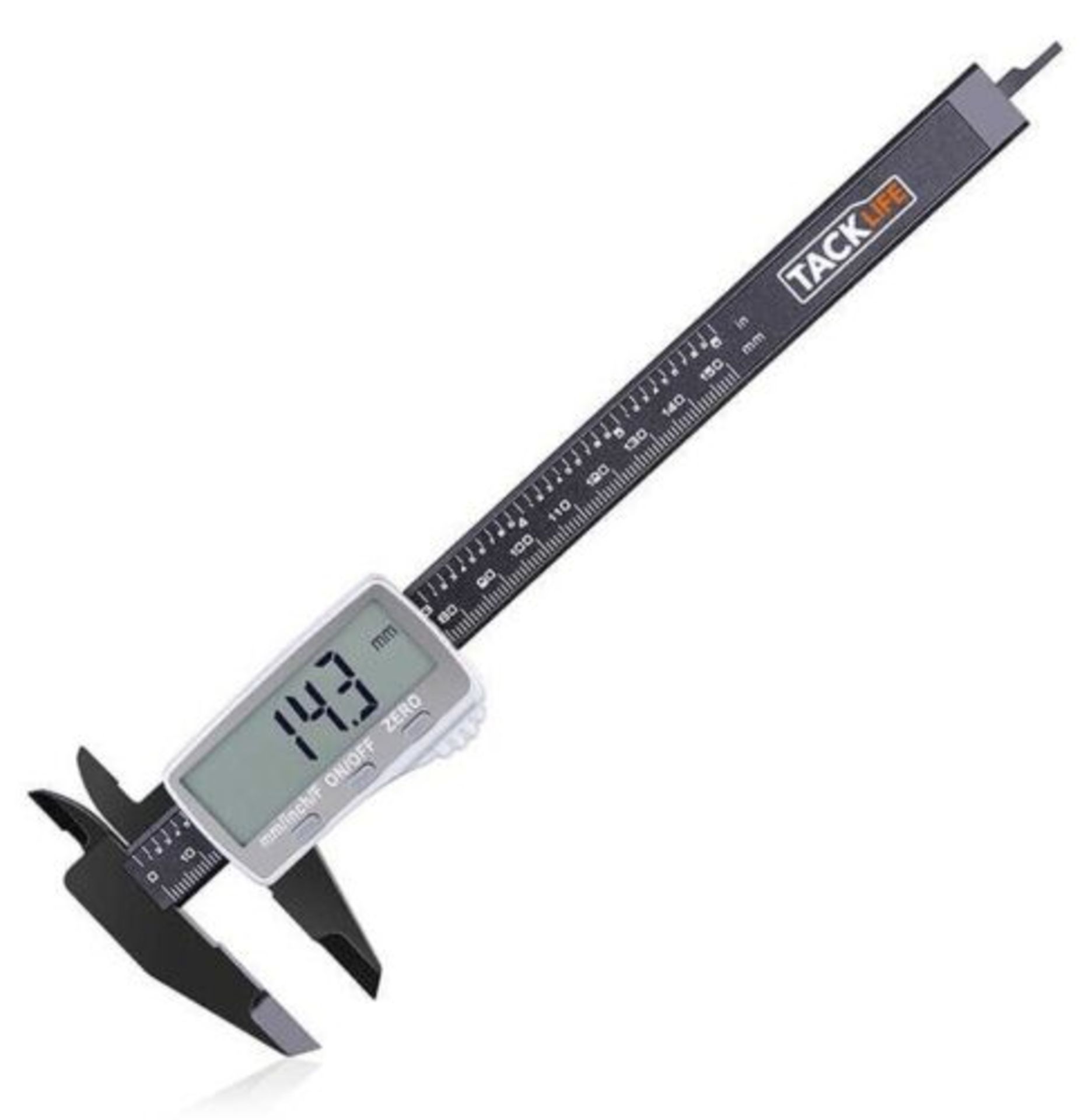 3X DIGITAL CALIPER 150 MM TACKLIFE DC01, LARGE LCD DISPLAY, ADJUSTABLE ACCURACY, 2 - Image 2 of 7