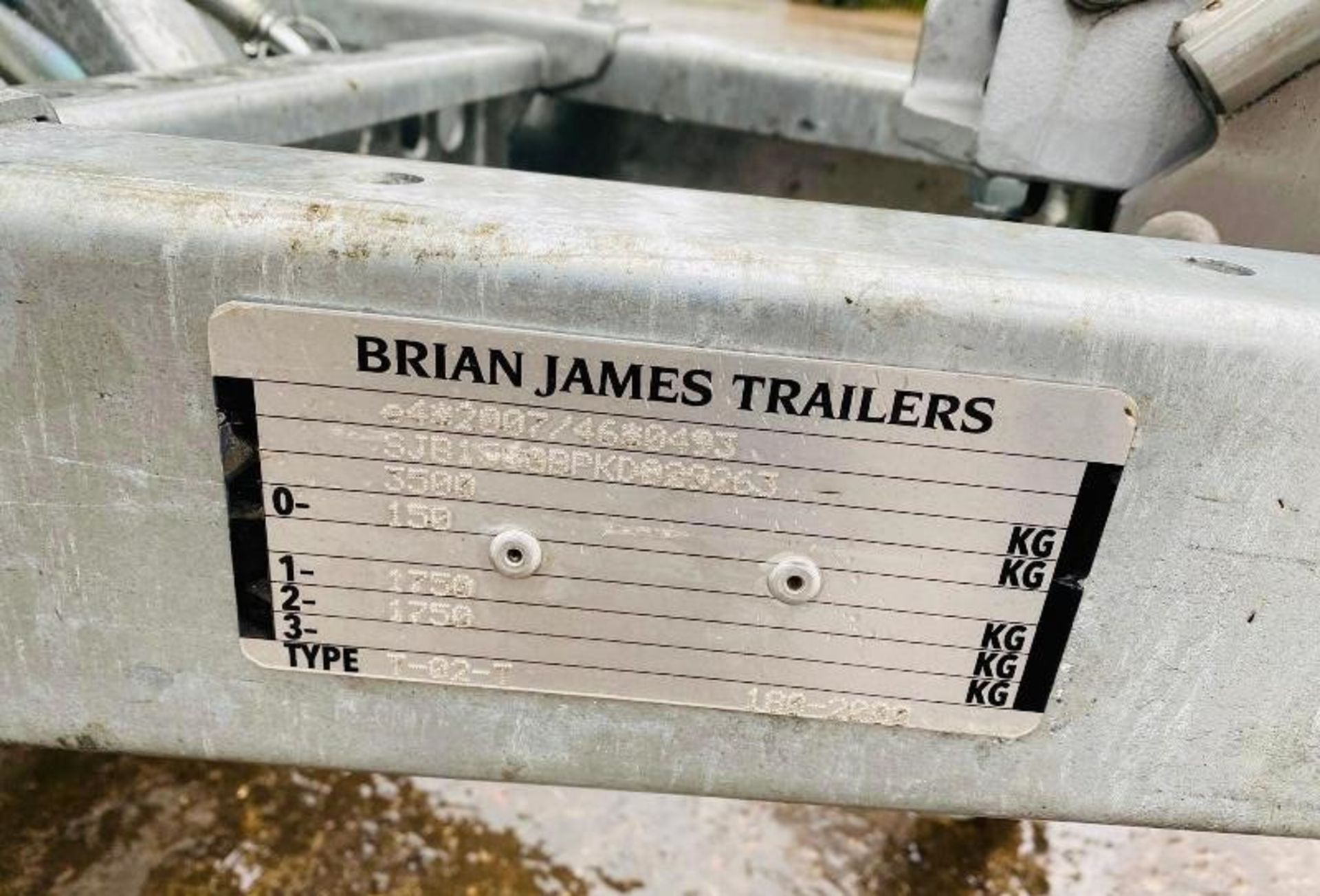 UNUSED 2020 BRIAN JAMES T-02-T HIGH MAX TWIN AXLE TILTING CAR TRAILER - Image 8 of 10
