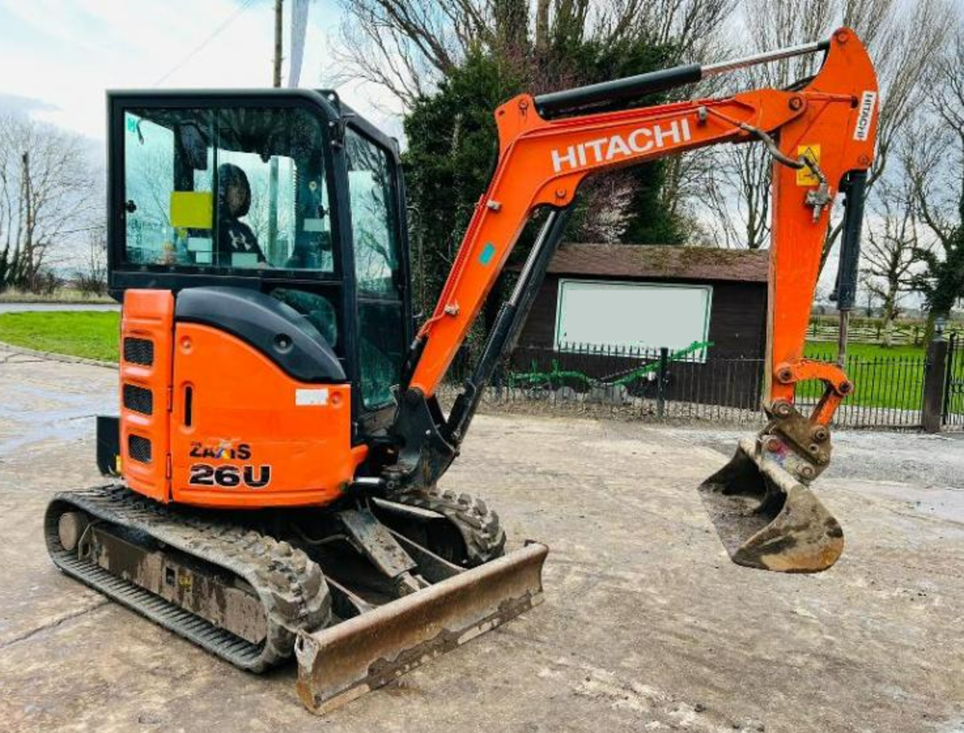 HITACHI ZAXIS ZX26U-6A EXCAVATOR * YEAR 2017 , 2573 HOURS - Image 11 of 16