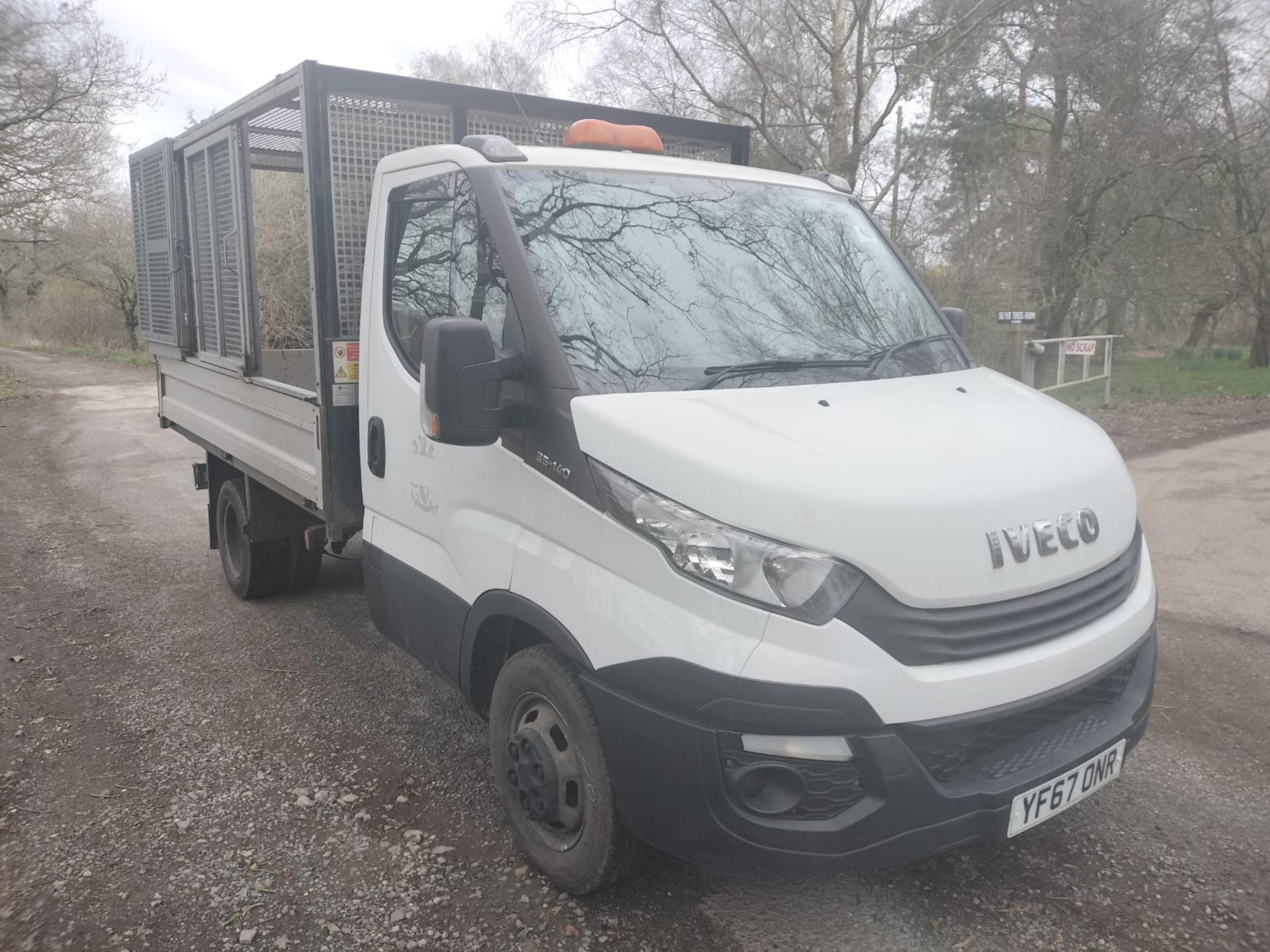 2017 67 IVECO TIPPER - 65K MILES - EX COUNCIL FROM NEW - CAGED TIPPER - TWIN REAR WHEEL - YF67 ONR