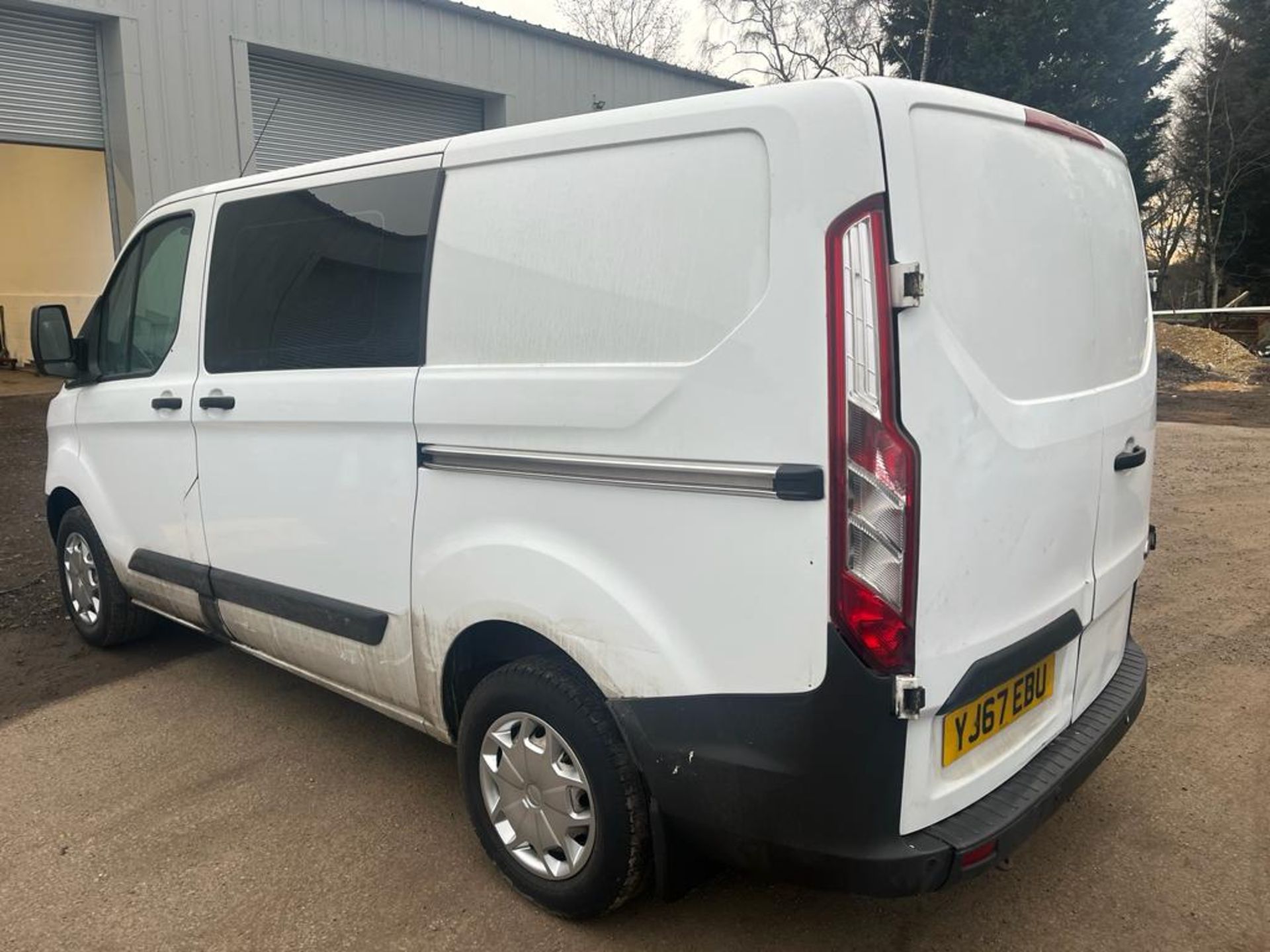 2018 67 FORD TRANSIT CUSTOM PANEL VAN - 122K MILES - EX POLICE - 2.0 DIESEL - Image 5 of 12