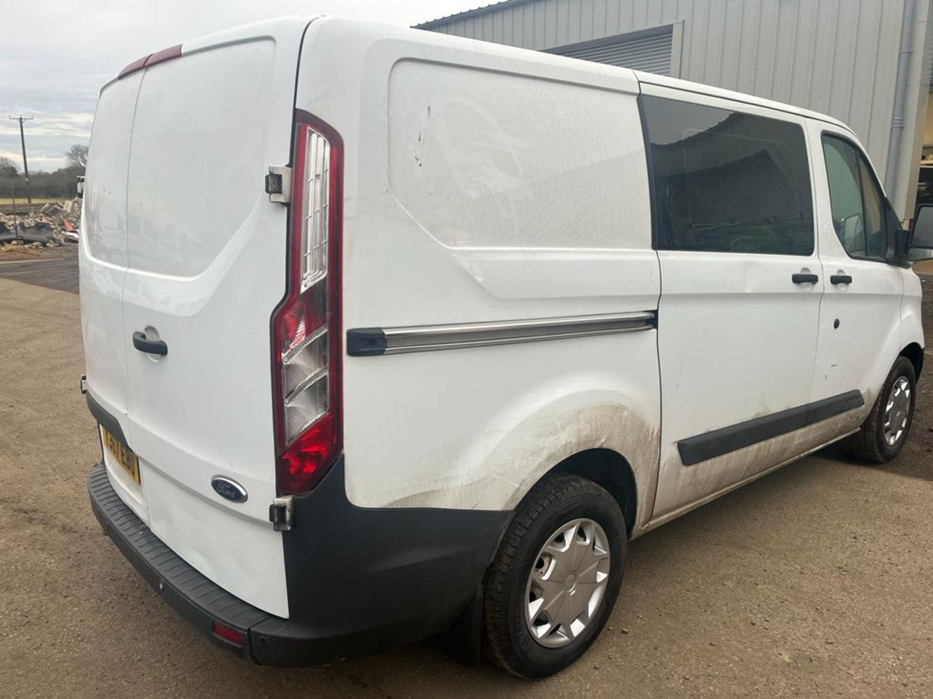 2018 67 FORD TRANSIT CUSTOM PANEL VAN - 122K MILES - EX POLICE - 2.0 DIESEL - Image 7 of 12