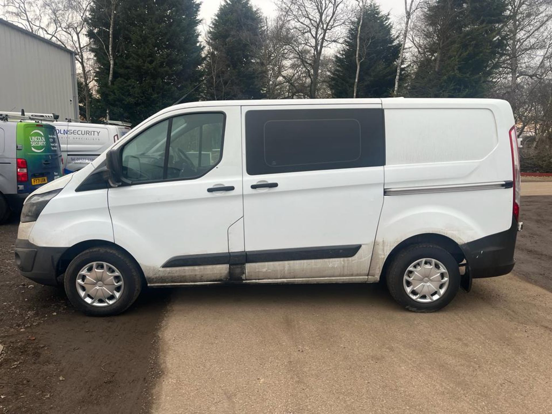 2018 67 FORD TRANSIT CUSTOM PANEL VAN - 122K MILES - EX POLICE - 2.0 DIESEL - Image 4 of 12