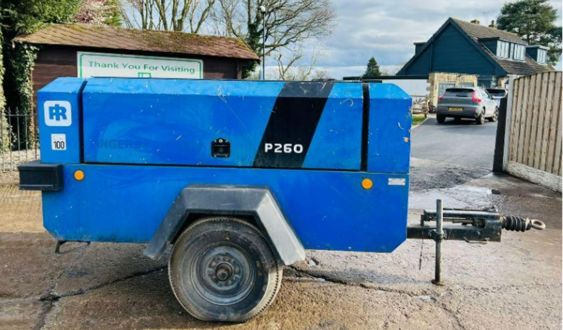 INGERSOL RAND P260WD COMPRESSOR * ONLY 713 HOURS * C/W DEUTZ ENGINE