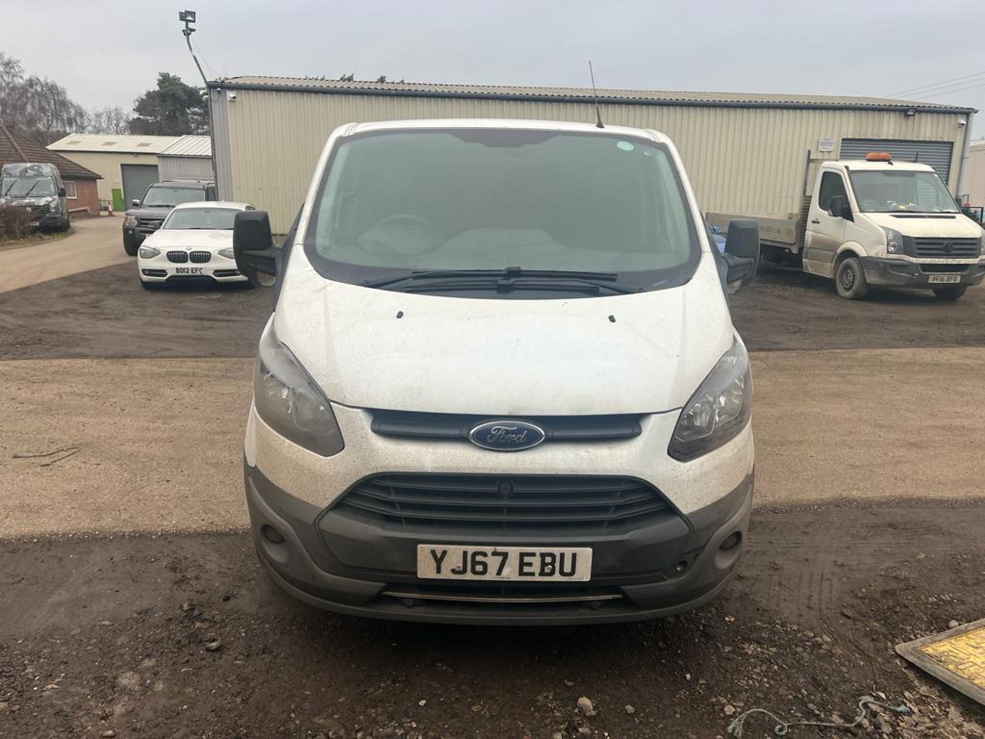 2018 67 FORD TRANSIT CUSTOM PANEL VAN - 122K MILES - EX POLICE - 2.0 DIESEL - Image 2 of 12