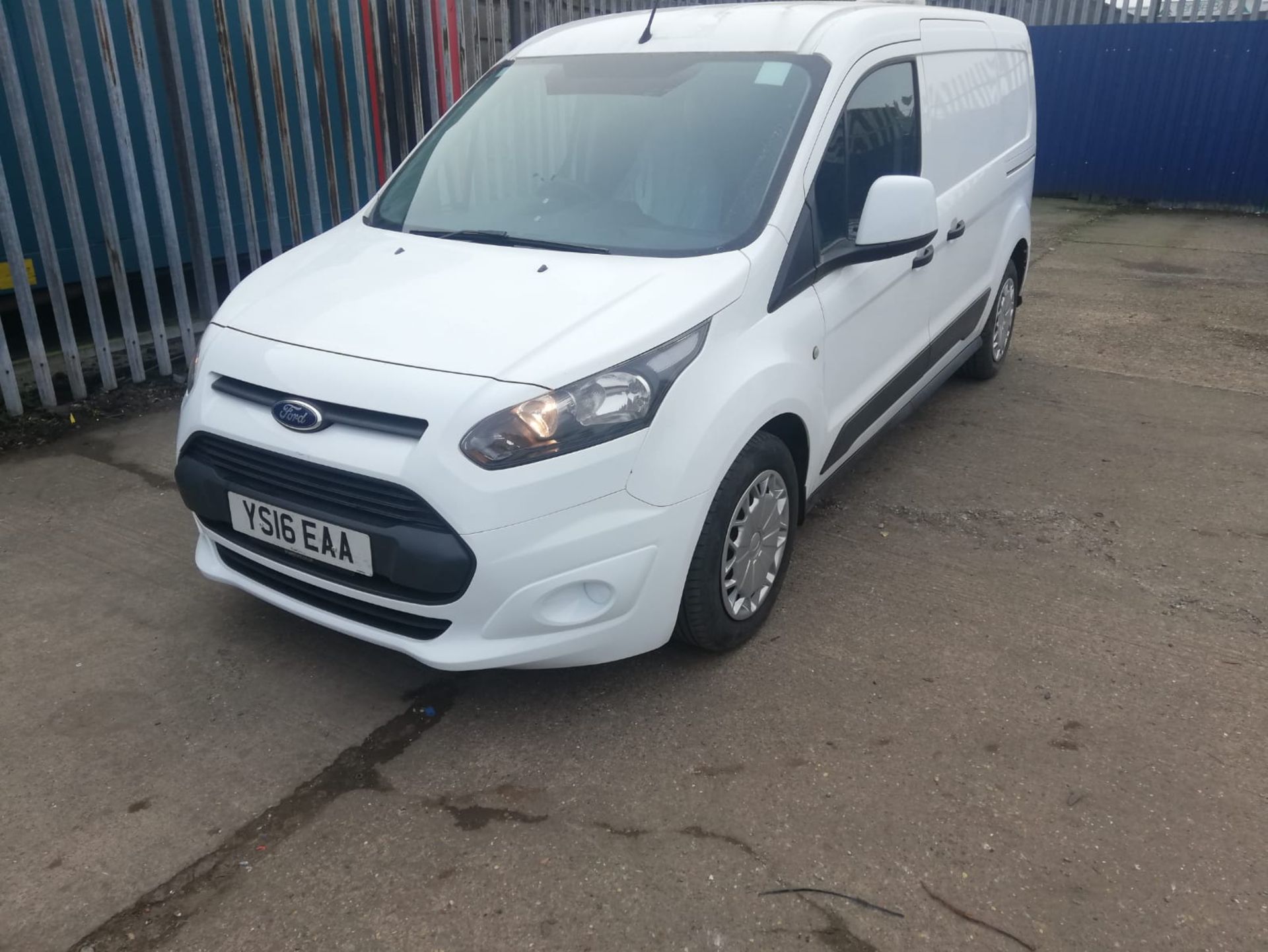 2016 16 FORD TRANSIT CONNECT LWB PANEL VAN - 129K MILES - PLY LINED - YS16 EAA - Image 4 of 15