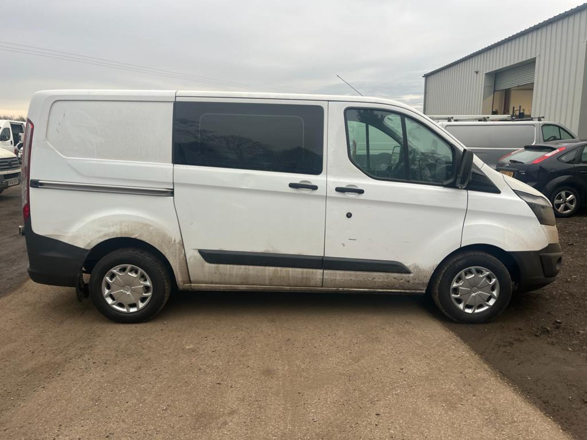 2018 67 FORD TRANSIT CUSTOM PANEL VAN - 122K MILES - EX POLICE - 2.0 DIESEL - Image 8 of 12